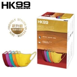 HK99 HK99 (Normal Size) 3D MASK (30 Pieces) Rainbow 6 HK99 HK99 (Normal Size) 3D MASK (30 Pieces) Rainbow - Image 4