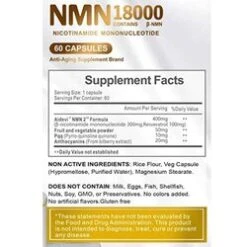 Aidevi AIDEVI NMN 18000 (60 Caps) Fixed Size 7 Aidevi AIDEVI NMN 18000 (60 Caps) Fixed Size -Personal Care Products Store 118528259234874 2