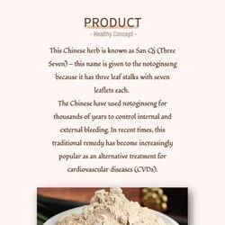 Health Lab Premium Grade Notoginseng Powder (40g) Fixed Size 5 Health Lab Premium Grade Notoginseng Powder (40g) Fixed Size - Image 3