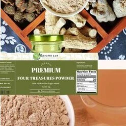Health Lab Premium-Grade Organic Heart-Nourishing Four Treasures Powder(Notogingseg+Dendrobium+Ginseng+Salvia) 40g Fixed Size 11 Health Lab Premium-Grade Organic Heart-Nourishing Four Treasures Powder(Notogingseg+Dendrobium+Ginseng+Salvia) 40g Fixed Size -Personal Care Products Store 122030658160176 4