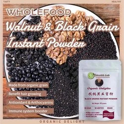 Health Lab Organic Walnut &Mixed Black Grains Instant Powder | No Additives, Hair Nourishment, Enhance Immunity Fixed Size 3 Health Lab Organic Walnut &Mixed Black Grains Instant Powder | No Additives, Hair Nourishment, Enhance Immunity Fixed Size
