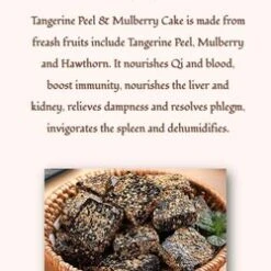 Health Lab Tangerine Peel And Mulberries Cake | Nourishes Qi&blood, Boost Immunity, Nourishes The Liver& Kidney Fixed Size 11 Health Lab Tangerine Peel And Mulberries Cake | Nourishes Qi&blood, Boost Immunity, Nourishes The Liver& Kidney Fixed Size -Personal Care Products Store 122031250860176 4