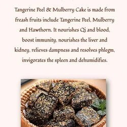 Health Lab Tangerine Peel And Mulberries Cake | Nourishes Qi&blood, Boost Immunity, Nourishes The Liver& Kidney Fixed Size 7 Health Lab Tangerine Peel And Mulberries Cake | Nourishes Qi&blood, Boost Immunity, Nourishes The Liver& Kidney Fixed Size - Image 5