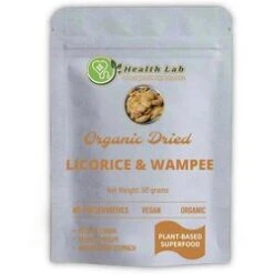 Health Lab Organic Dried Licorice & Wampee Fruit (50g) | Smoothing Qi, Appetizing, Relieving Cough & Phlegm Fixed Size