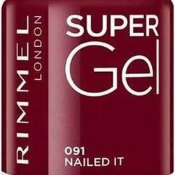 Rimmel London Super Gel 091 Nailed It - 091 Nailed It - 4 Rimmel London Super Gel 091 Nailed It - 091 Nailed It - - Image 2
