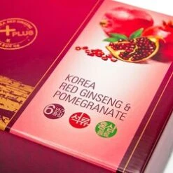 Bulrogeon Korean Red Ginseng & Pomegranate Drink Gift Set (30pcs) Fixed Size -Personal Care Products Store 129031333616676 2