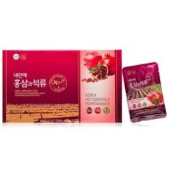 Bulrogeon Korean Red Ginseng & Pomegranate Drink Gift Set (30pcs) Fixed Size