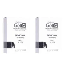 DEPEND COSMETIC Gel IQ Removal Wraps Foil Fixed Size