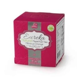 Eureka Natural Monk Fruit Hibiscus Orange Tea 2g X 10pcs