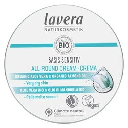 Lavera Basis Sensitiv All-Round Cream 150ml/5oz 3 Lavera Basis Sensitiv All-Round Cream 150ml/5oz