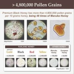 Health Harvest Premium Tualang Black Honey 375g Fixed Size -Personal Care Products Store 160332508635574 3