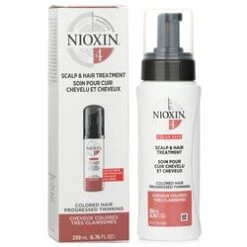 Nioxin Diameter System 4 Scalp & Hair Treatment (Colored Hair, Progressed Thinning, Color Safe) 200ml/6.76oz 6 Nioxin Diameter System 4 Scalp & Hair Treatment (Colored Hair, Progressed Thinning, Color Safe) 200ml/6.76oz -Personal Care Products Store 22114990944 1