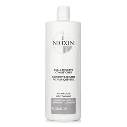 Nioxin Density System 1 Scalp Therapy Conditioner (Natural Hair, Light Thinning) 1000ml/33.8oz 3 Nioxin Density System 1 Scalp Therapy Conditioner (Natural Hair, Light Thinning) 1000ml/33.8oz