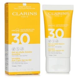 Clarins Invisible Sun Care Gel-To-Oil For Face SPF 30 50ml/1.7oz 4 Clarins Invisible Sun Care Gel-To-Oil For Face SPF 30 50ml/1.7oz - Image 2