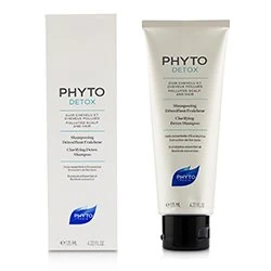 Phyto PhytoDetox Clarifying Detox Shampoo (Polluted Scalp And Hair) 125ml/4.22oz 4 Phyto PhytoDetox Clarifying Detox Shampoo (Polluted Scalp And Hair) 125ml/4.22oz - Image 2