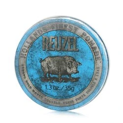 Reuzel Blue Pomade (Strong Hold, Water Soluble) 35g/1.3oz 3 Reuzel Blue Pomade (Strong Hold, Water Soluble) 35g/1.3oz
