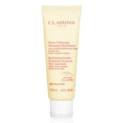 Clarins Hydrating Gentle Foaming Cleanser With Alpine Herbs & Aloe Vera Extracts - Normal To Dry Skin 125ml/4.2oz