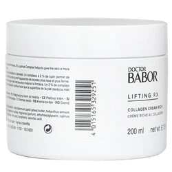 Babor Doctor Babor Lifting Rx Collagen Cream Rich (Salon Size) 200ml/6.76oz 4 Babor Doctor Babor Lifting Rx Collagen Cream Rich (Salon Size) 200ml/6.76oz - Image 2