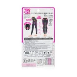 SlimWalk Compression Leggings For Sports (Sweat-Absorbent, Quick-Drying) - # Black (Size: S-M) 1pair -Personal Care Products Store 27761898309 2