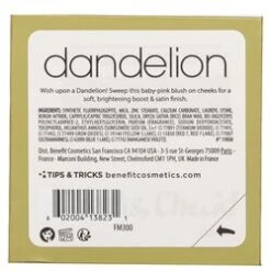Benefit Dandelion Baby Pink Brightening Blush 6g/0.21oz 6g/0.21oz -Personal Care Products Store 27764700202 2