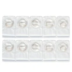 Miche Bloomin' Iris Glow 1 Day Color Contact Lenses (506 Opal Gray) 10pcs -Personal Care Products Store 28339445309 2