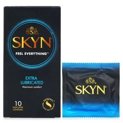 Skyn Extra Lubricated Non-latex Condoms 10pcs 10pcs/box 4 Skyn Extra Lubricated Non-latex Condoms 10pcs 10pcs/box - Image 2