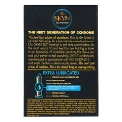 Skyn Extra Lubricated Non-latex Condoms 10pcs 10pcs/box 7 Skyn Extra Lubricated Non-latex Condoms 10pcs 10pcs/box -Personal Care Products Store 29348749471 2