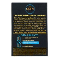 Skyn Extra Lubricated Non-latex Condoms 10pcs 10pcs/box 5 Skyn Extra Lubricated Non-latex Condoms 10pcs 10pcs/box - Image 3