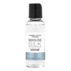 MIXGLISS Silk 2 In 1 Silicone Based Lubricant & Massage - Silk Flower 50ml / 1.7oz