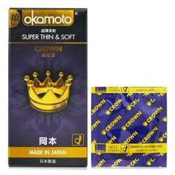 Okamoto Crown Condom 10pcs 10pcs/box 4 Okamoto Crown Condom 10pcs 10pcs/box - Image 2