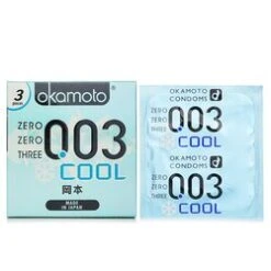 Okamoto 0.03 Cool Condom 3pcs 3pcs/box -Personal Care Products Store 30157999971 1