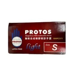 KQ Protos -Disposable Nitrile Examination Gloves -blue (S) S -Personal Care Products Store 30337707671 2