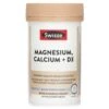 Swisse Swisse Ultiboost Magnesium Calcium + Vitamin D - 120 Tablets 120pcs -Personal Care Products Store 30965098071