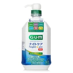 Sunstar Sunstar GUM Night Care Mild Formula Rinse Mouthwash(Refresh Herb Type) - 900ml 900ml 3 Sunstar Sunstar GUM Night Care Mild Formula Rinse Mouthwash(Refresh Herb Type) - 900ml 900ml