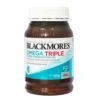 Blackmores Omega Triple Super Strength Fish Oil 150 Capsules [Parallel Import] 150 Capsules -Personal Care Products Store 33006497671